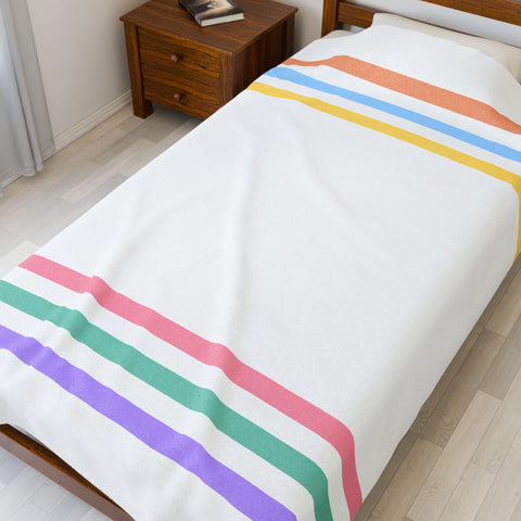 Throw Blanket 60x80 - Rainbow
