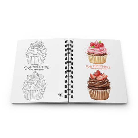 Spiral Notebook Paint Me - gift