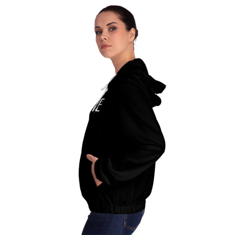 Chaqueta con cremallera completa para mujer