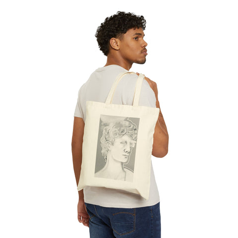 Artistic Cotton Canvas Tote Bag - Paint Me