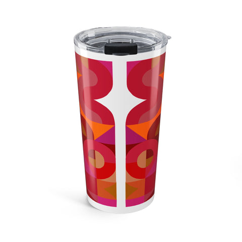 Red Tumbler for Hot & Cold Beverage - 20oz Mug