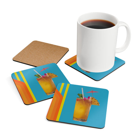 Cork Coaster Set of 4