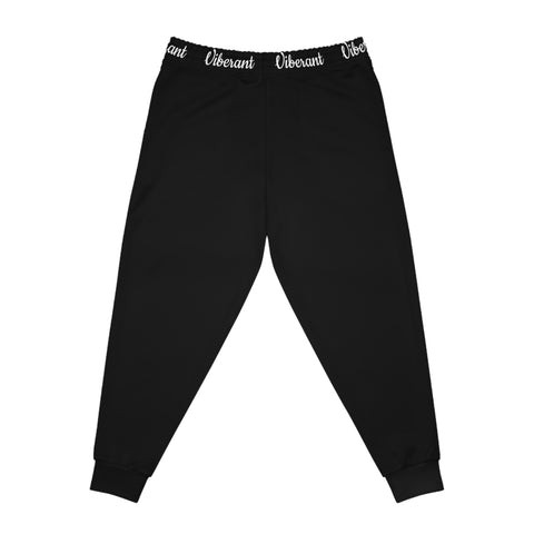 Unisex Athletic Joggers Pants ( Black)