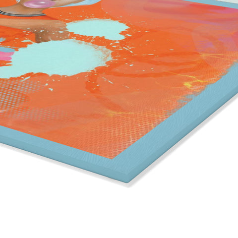 Tabla de cortar de vidrio 