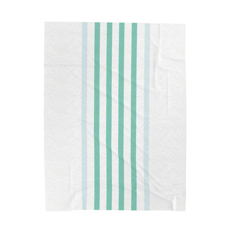 Blanket 60x80 - Green Stripes