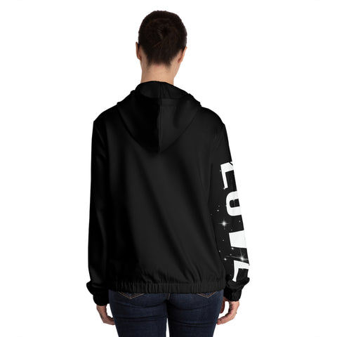 Chaqueta con cremallera completa para mujer