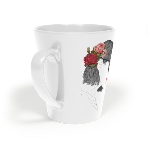 Lady Ceramic Mug 12 oz