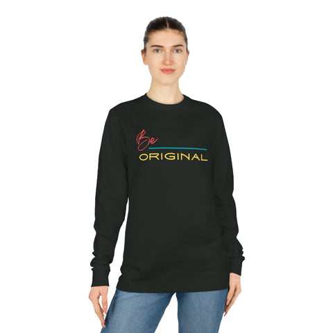100% Cotton Long Sleeve Top - Unisex