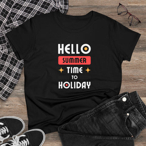 100% Cotton T-shirt for Women