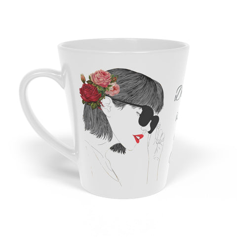 Lady Ceramic Mug 12 oz