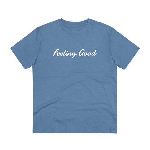 100% organic cotton T-shirt - Unisex - Blue shades