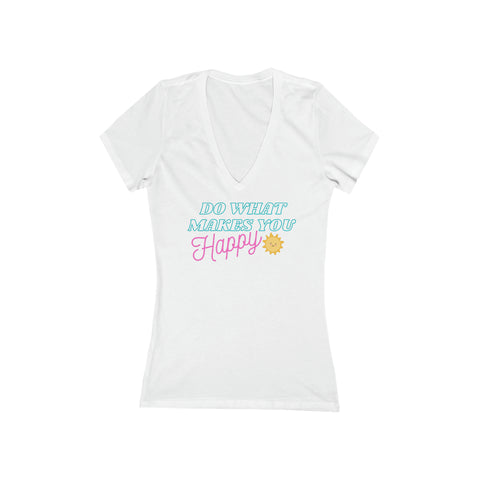 100% Cotton Women's V-Neck T-SHIRT