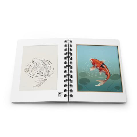 Spiral Notebook Paint Me - gift