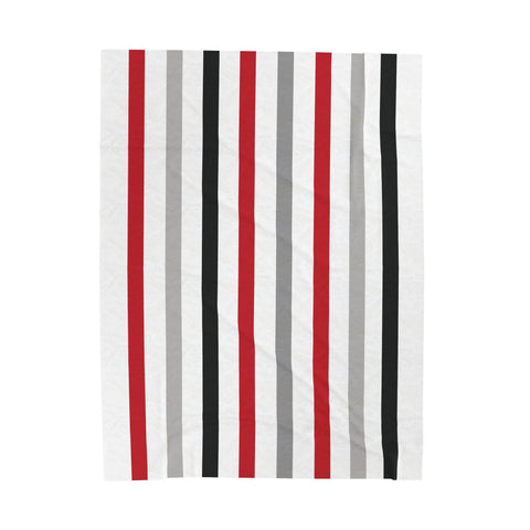 Throw Blanket 60x80 - B&R Stripes